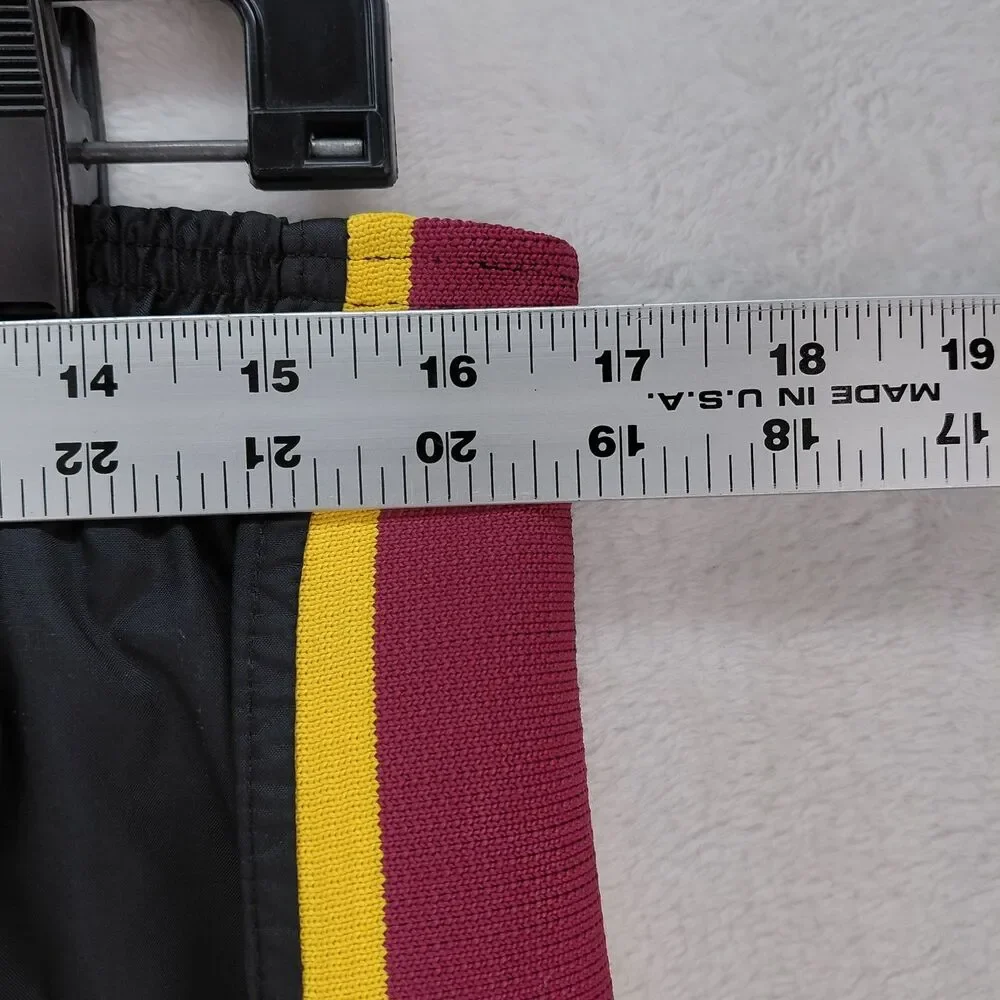 VTG Minnesota Gopher Zubaz Track Sweatpants Men L Black Nylon Spellout Ankle Zip - Picture 9 of 11